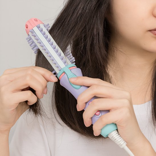 Brosse chauffante 