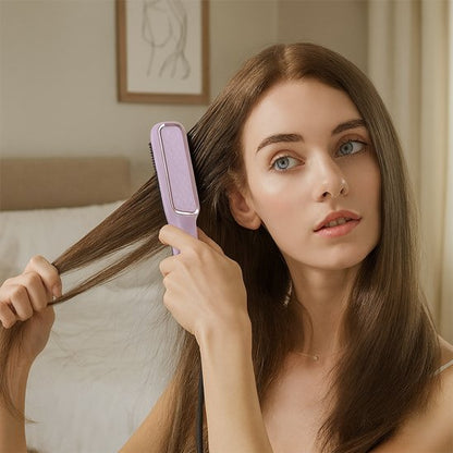 Brosse chauffante 